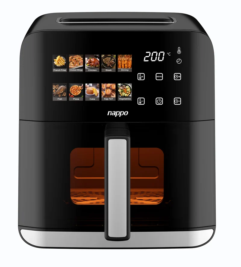 FREIDORA SIN ACEITE DIGITAL NAPPO HEALTHY 4L NEF-348