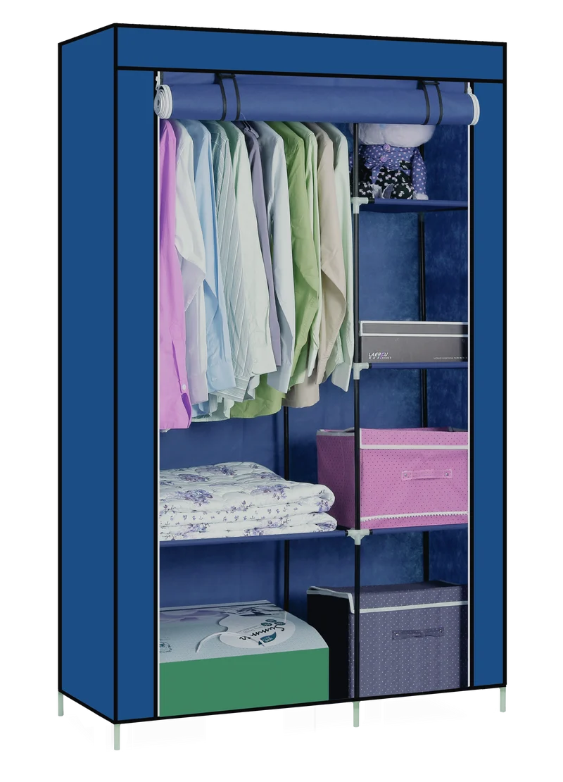 ROPERO DECOTEAM AZUL 105*45*170CMS DDR-005