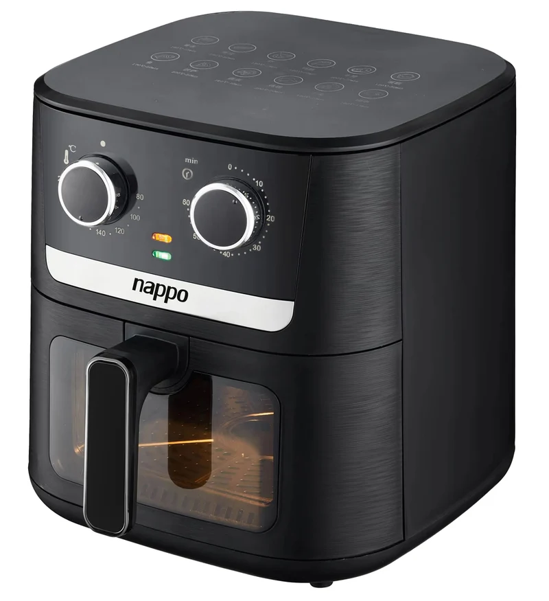 FREIDORA NAPPO SIN ACEITE MECANICA MASTER 7L NEF-245 NEGRA