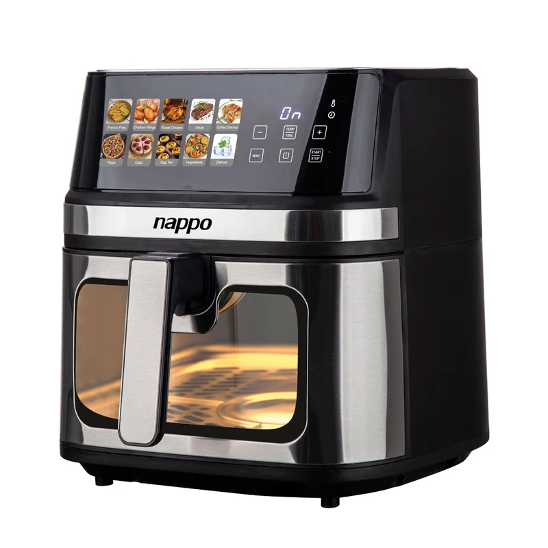 FREIDORA DIGITAL SIN ACEITE POWER 8L NAPPO NEF-258