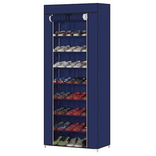 ESTANTERIA TNT DECOTEAM 8 ESTANTES DME-011 AZUL (REG)
