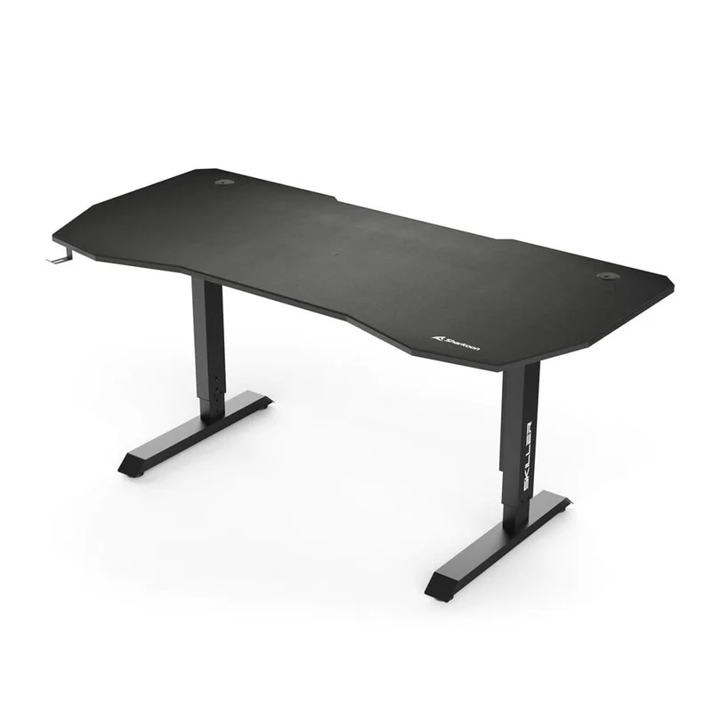 Escritorio Gaming Sharkoon SGD20 Negro Acero Madera MDF