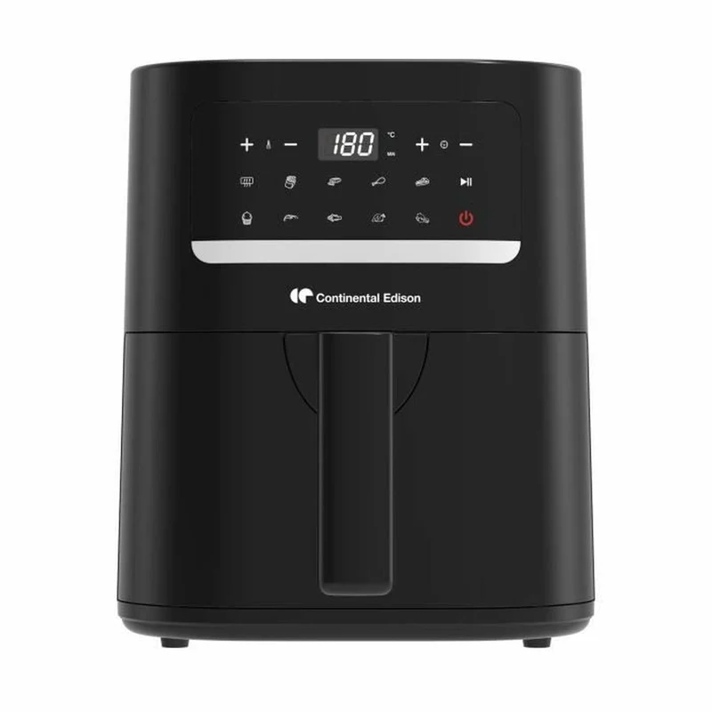 Freidora de Aire Continental Edison Negra 1400 W 4,5 L