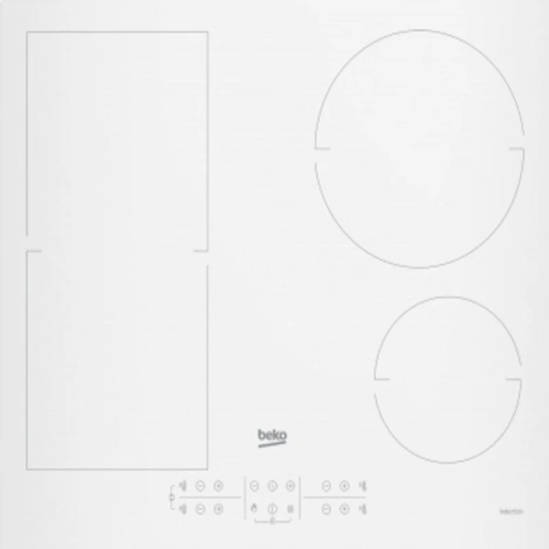 Placa de Inducción BEKO 01302909 58 cm 7200 W