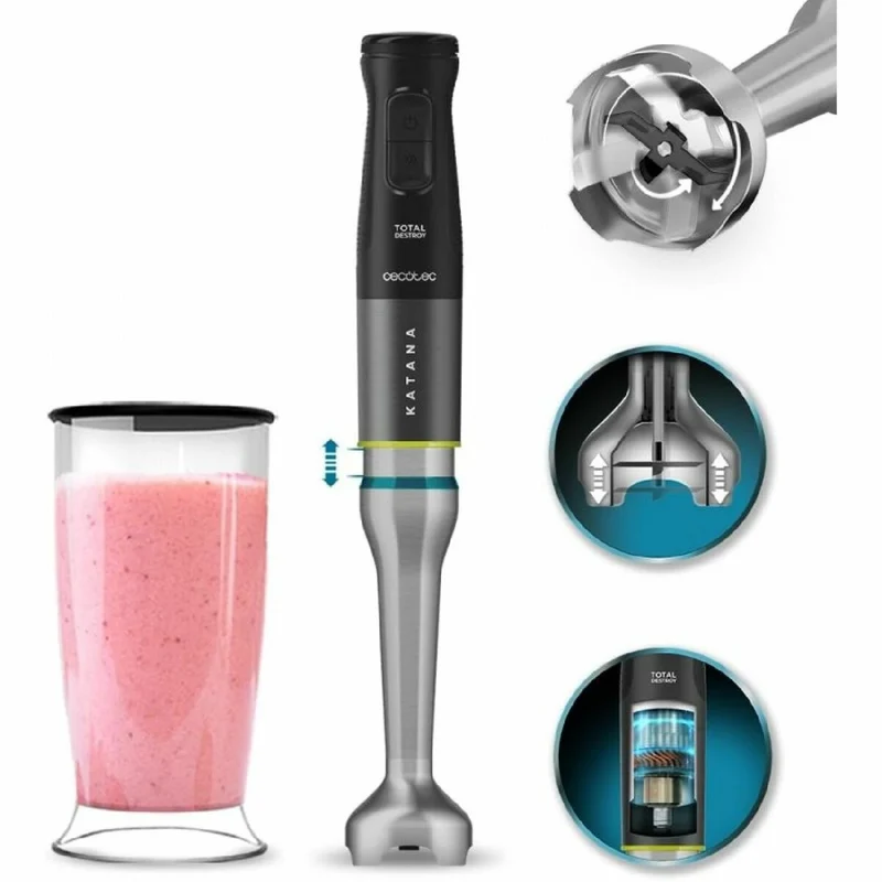 Batidora de Mano Cecotec Katana 15 TotalDestroy Jar G 1500 W