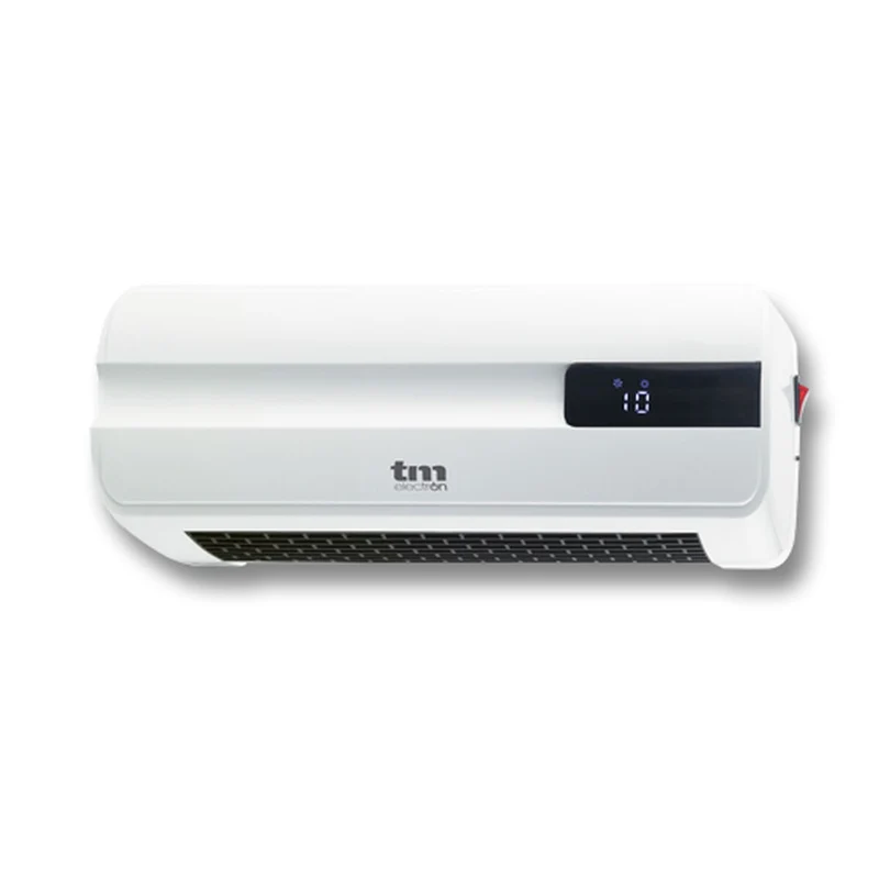 Calentador TM Electron 2000 W Blanco/Negro Eléctrico de Pared