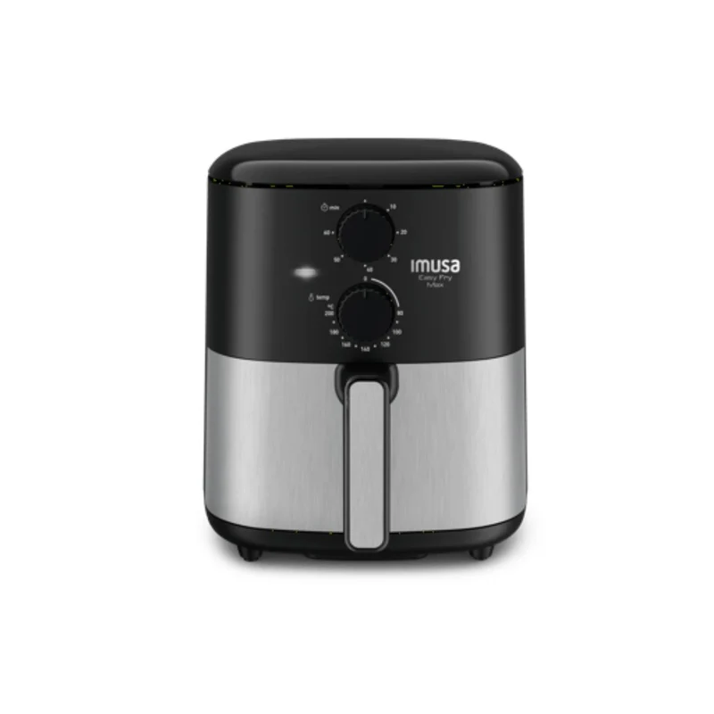 Freidora de Aire IMUSA EZ24 Negro-Inox1DI0 Easy Fry Max 5L