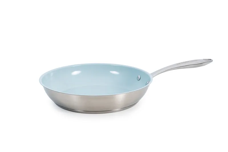 Sartén antiadherente acero inoxidable 28cm