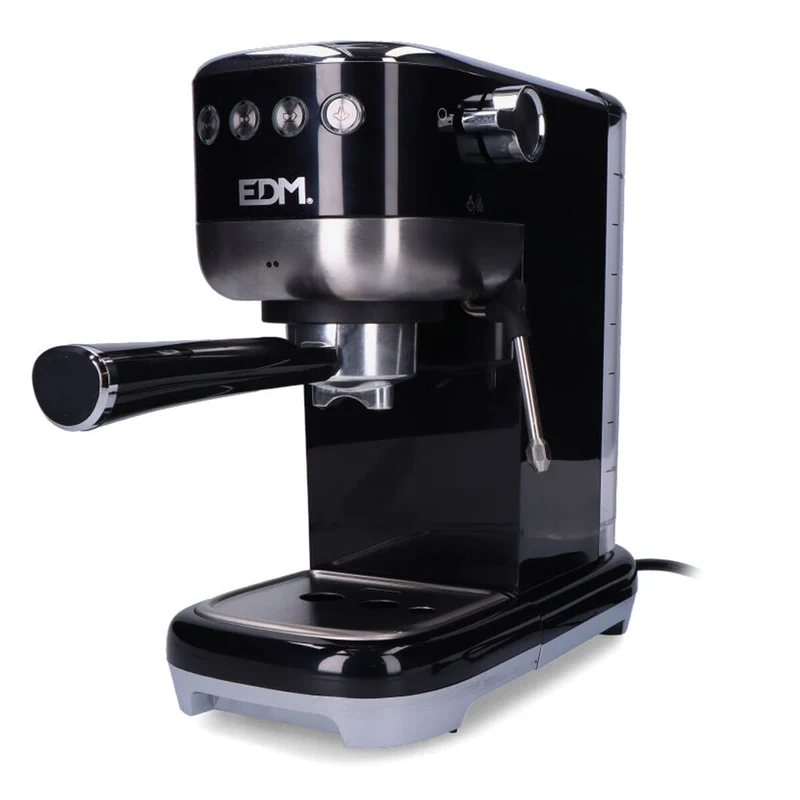 Cafetera Manual Express EDM 07707 Negra 2 Tazas 1,3 L