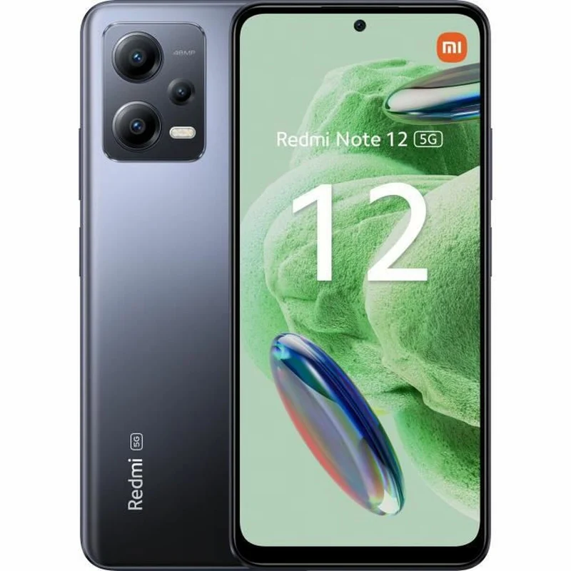 Smartphone Xiaomi Redmi Note 12 128 GB Gris Negro 4 GB RAM Snapdragon 6,67" 128 GB