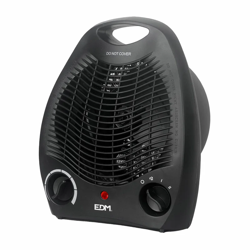 Mini calentador eléctrico portátil EDM 07220 Negro 1000 - 2000 W