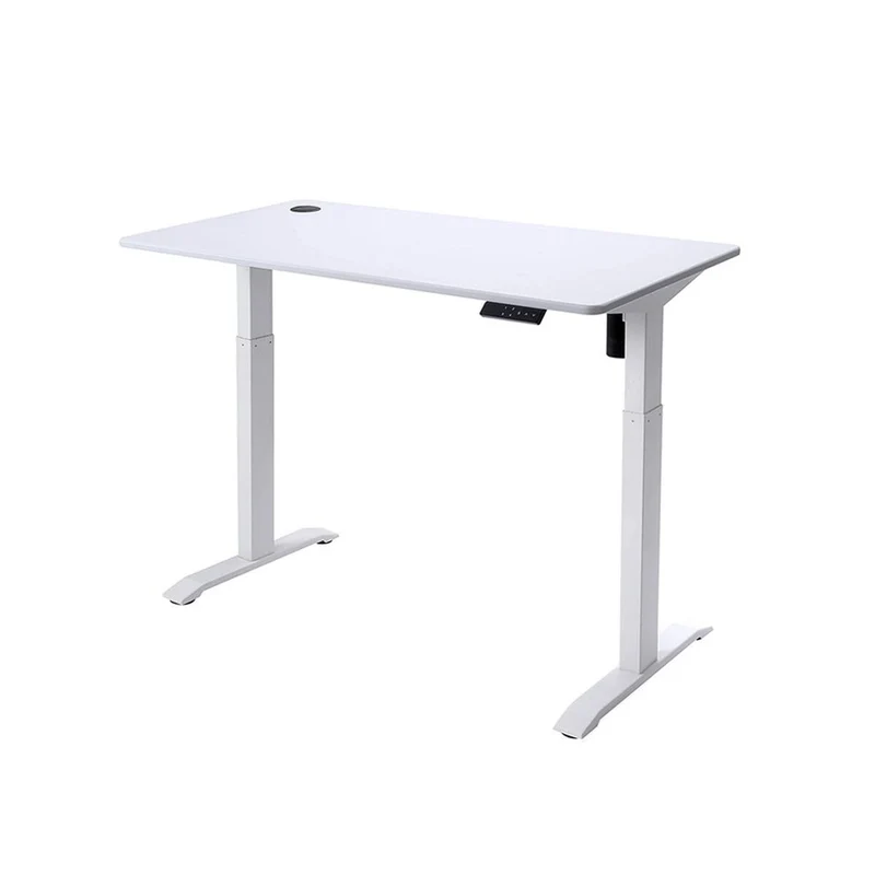 Escritorio Urban Factory EED25UF Blanco Acero inoxidable 118 x 60 cm
