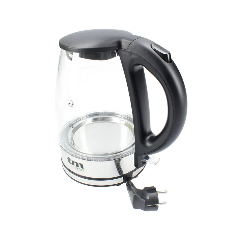 Hervidor TM Electron 1,7 L Cristal Vidrio Borosilicato