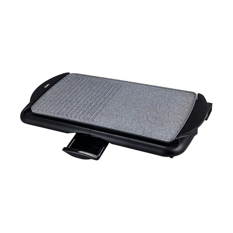 Plancha de asar EDM 07667 negra/gris 2000 W
