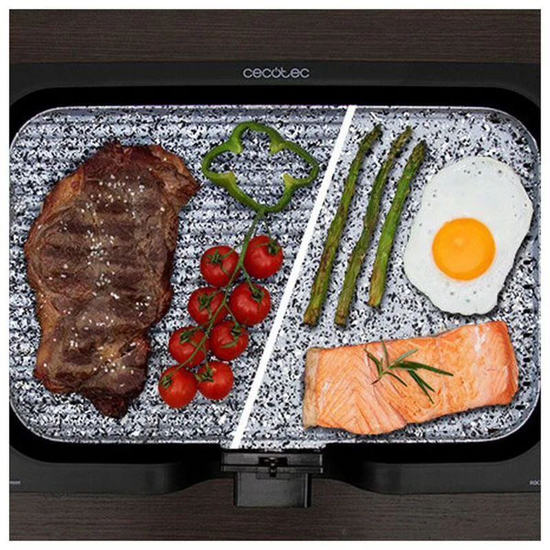 Parrilla Cecotec Roca y Agua 3000 Twin 2200W 2200 W
