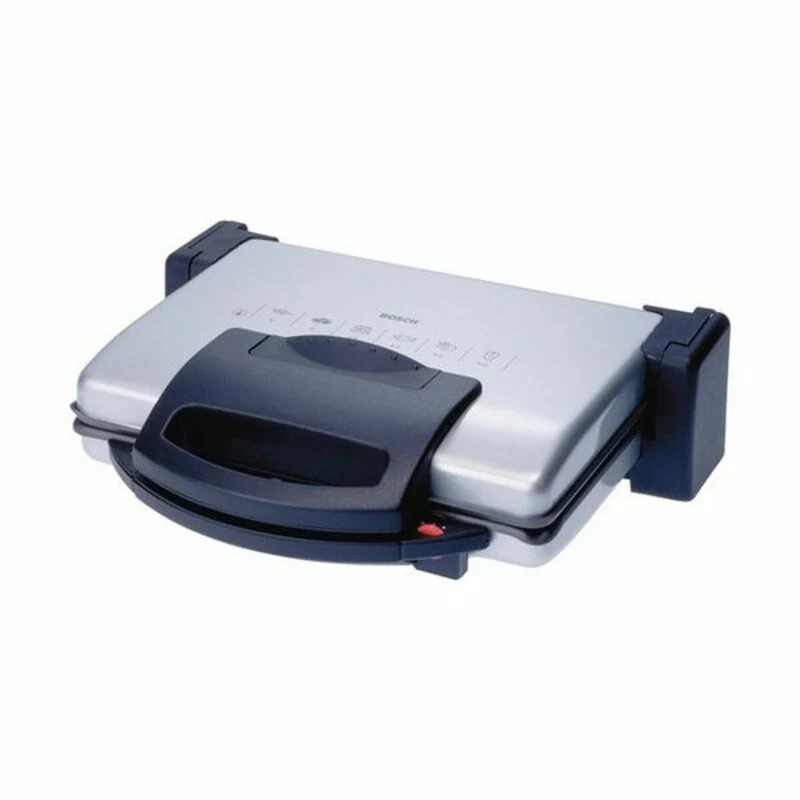 Rejilla de contacto BOSCH TFB 3302V Negro/Gris Aluminio 1800 W