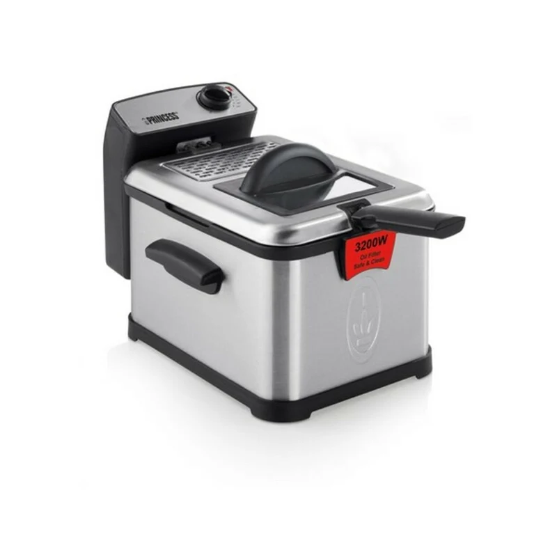 Freidora Princess 01.183001.01.050 3 L 3200W Negro Plata 3 L