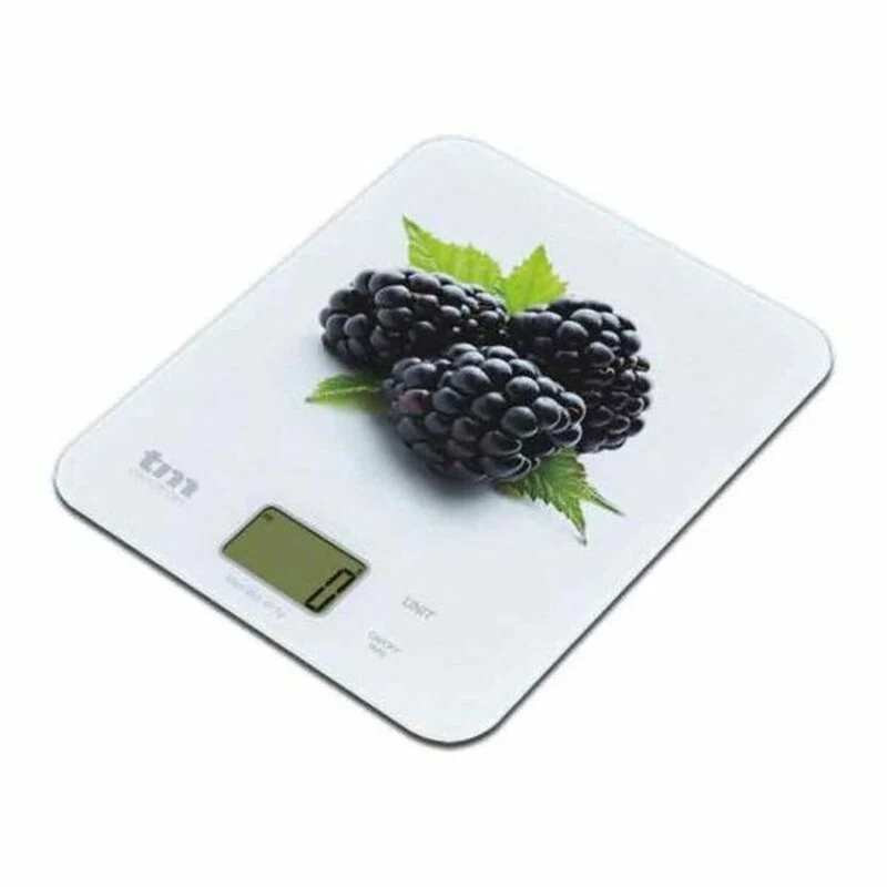Balanza de cocina TM Blackberry 8 kg (22,4 x 18,5 cm)