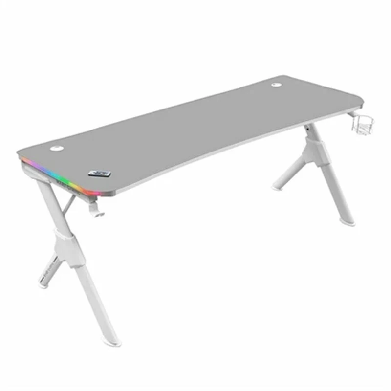 Escritorio Mars Gaming MGDXLRGBW LED RGB Blanco Acero 160 x 60 cm