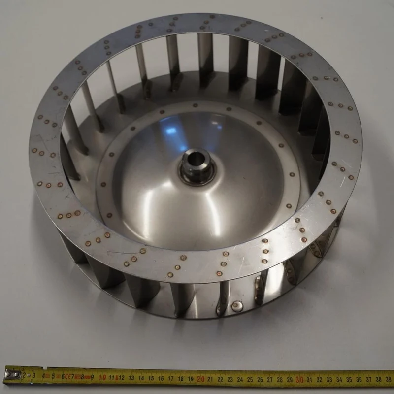 2099 GIRANTI D.350X100/24 PALE INOX. AISI 304 TURBINAS MOTOR 10/20/40