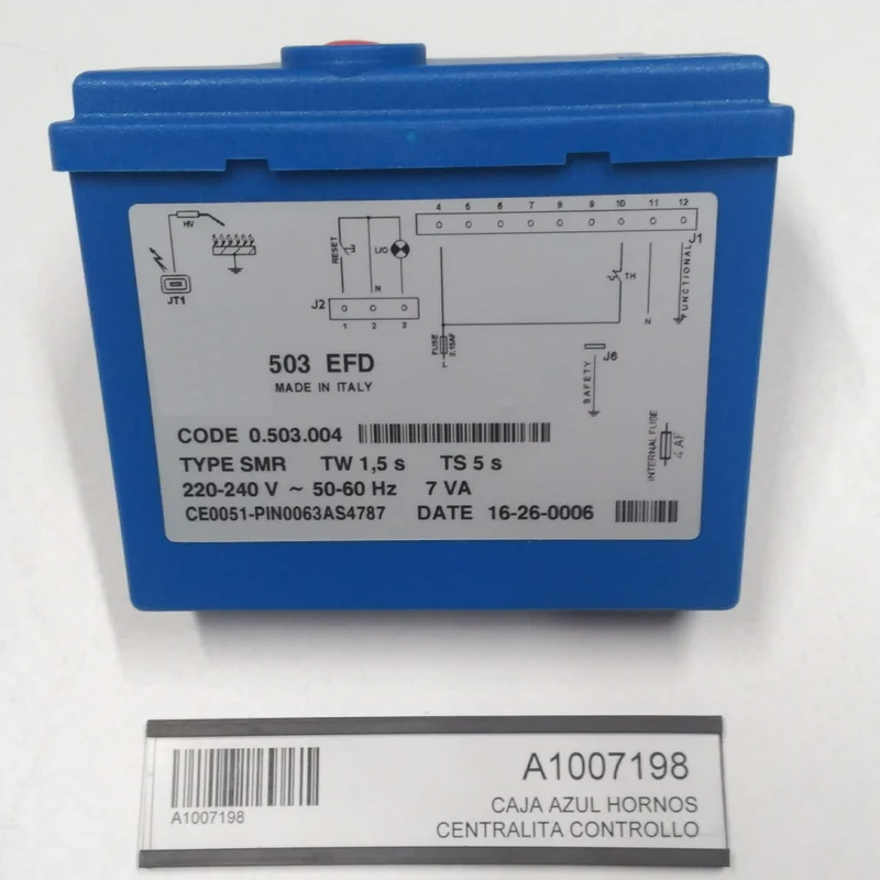 A1007198 CAJA AZUL HORNOS CENTRALITA CONTROLLO