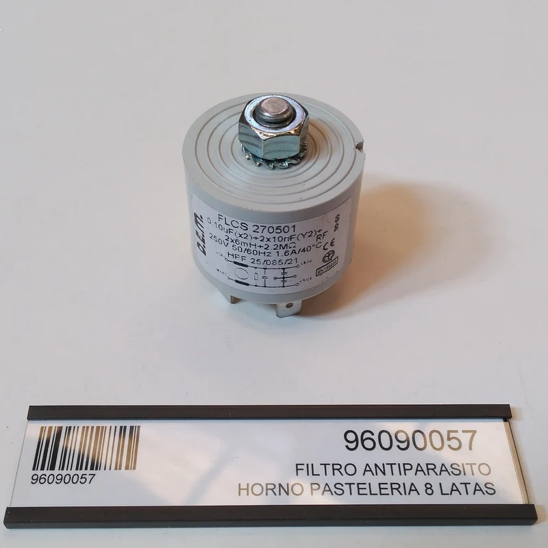 96090057 FILTRO ANTIPARASITO HORNO PASTELERIA 8 LATAS MOD.4112