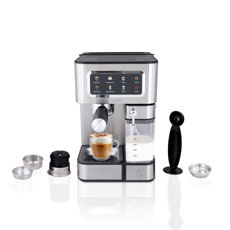 Cafetera Espresso Barista+ 15 Bares · Acero Inoxidable
