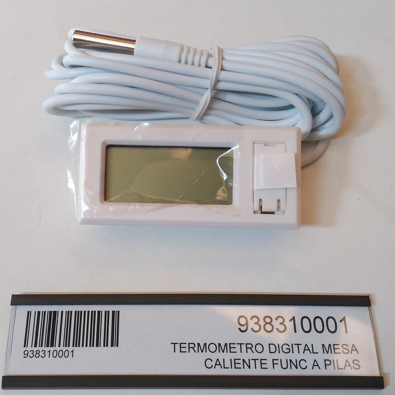 938310001 TERMOMETRO DIGITAL MESA CALIENTE FUNC A PILAS SERIE ARSRF06