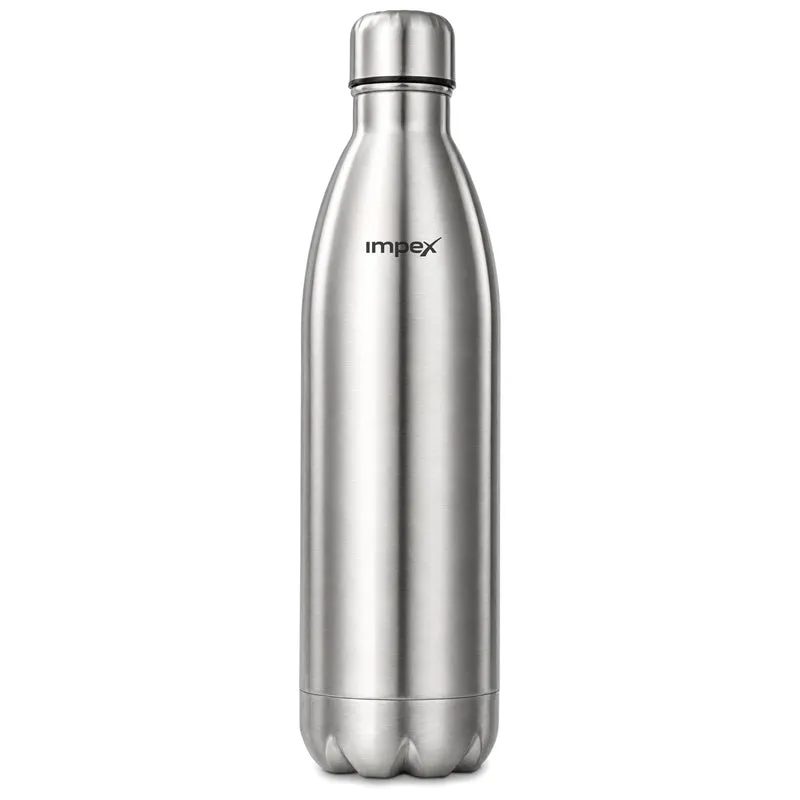 Aqua Flask 500 Vacuum Insulated Stainless Steel Flask | 500ml | Hot & Cold | Double Wall | Slim Neck
