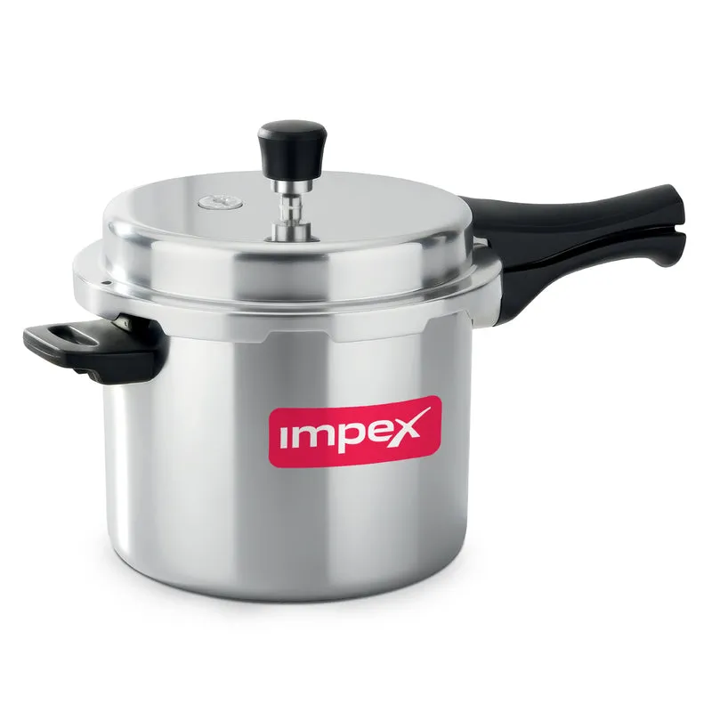 ECO 7 Litre Aluminium Pressure Cooker | Gas & Induction Compatible | Fast Heating & Durable | 5 Year Warranty
