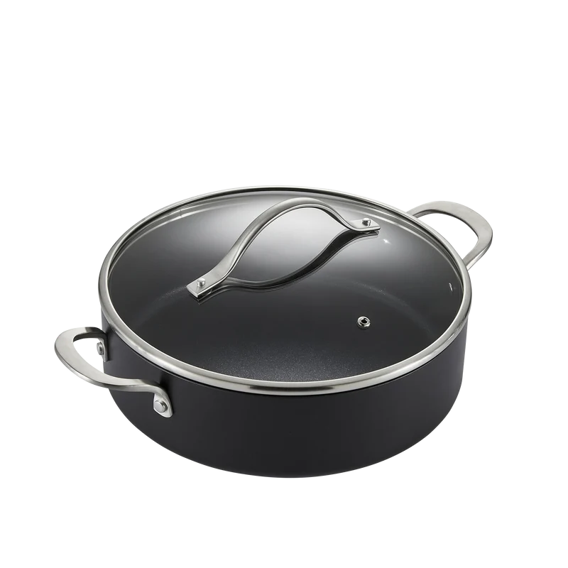 Mastery 28cm Aluminium Non-Stick Shallow Casserole Dish