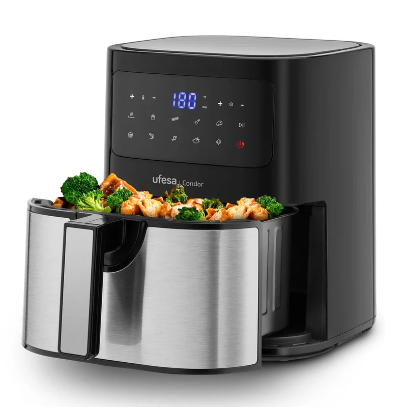 Freidora de aire digital 4.5L Condor Inox