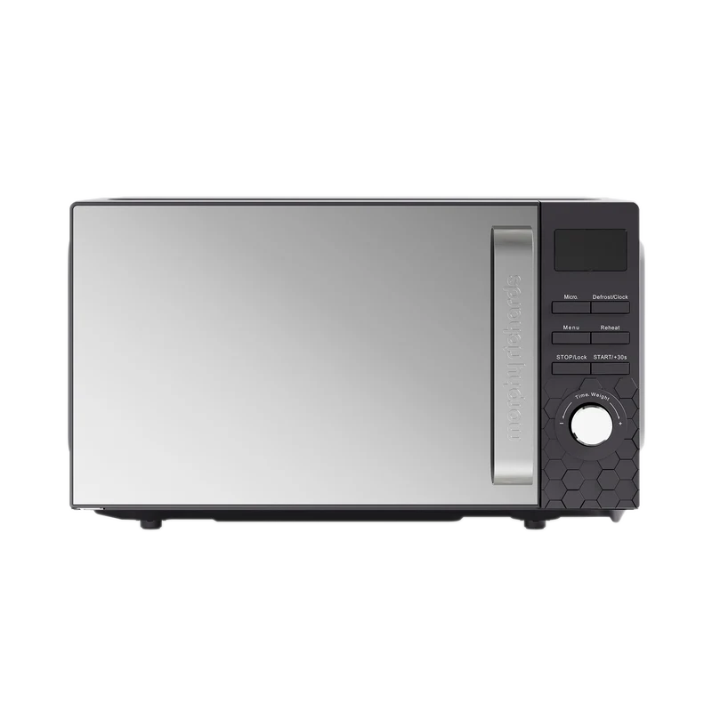 Cassini 20L 800W Black Digital Microwave - Moonless Night