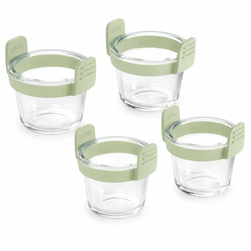 MINI VASOS DE VIDRIO LEKUE