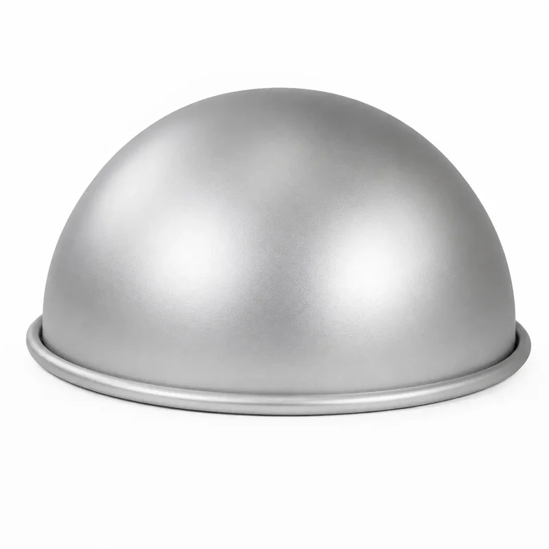MOLDE ALUMINIO ANODIZADO SEMIESFERA 15CM PME