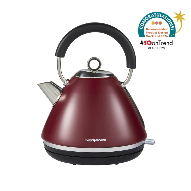 Limited Edition Accents 1.5L Pyramid Kettle - Rhubarb
