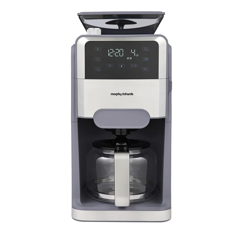Zino Grind & Brew Automatic Filter Coffee Machine - Stone