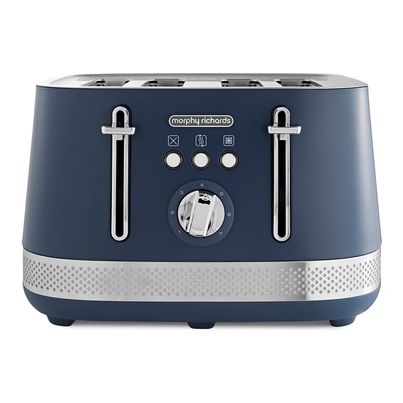 Illumination 4-Slice Toaster - Navy Peony