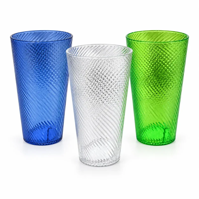 VASO 59CL TWIST STDOS TR-AZ-VERDE