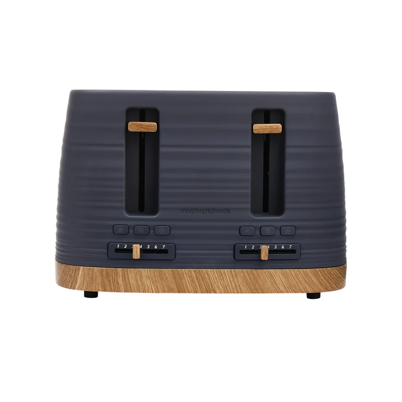 Clay 4-Slice Grey Toaster - Flint