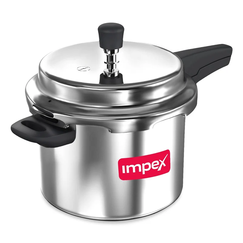 Norma 5 L Pressure cooker | Aluminium | Non Induction Base | Fast Heating | Safe and Durable | 5 Year Warranty