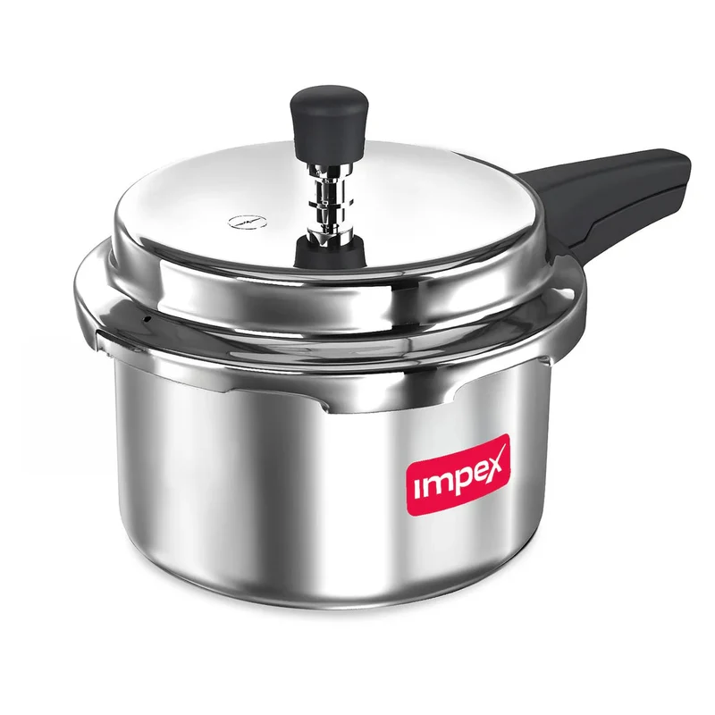 EP 2 Litre Stainless Steel Pressure Cooker | Sandwich Bottom | Gas & Induction Compatible | 5 Year Warranty