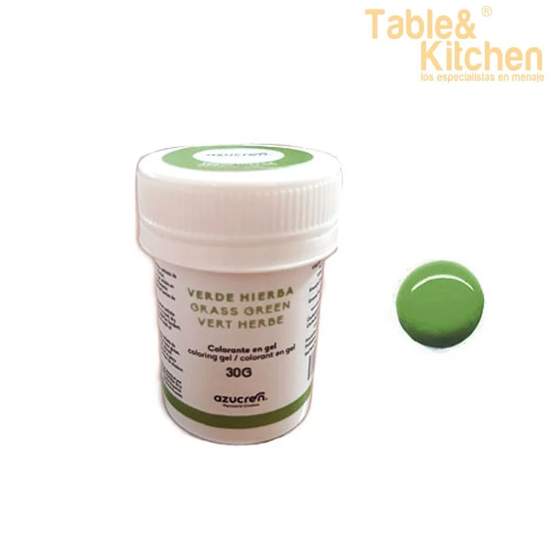COLORANTE VERDE HIERBA 30GR AZUCREN