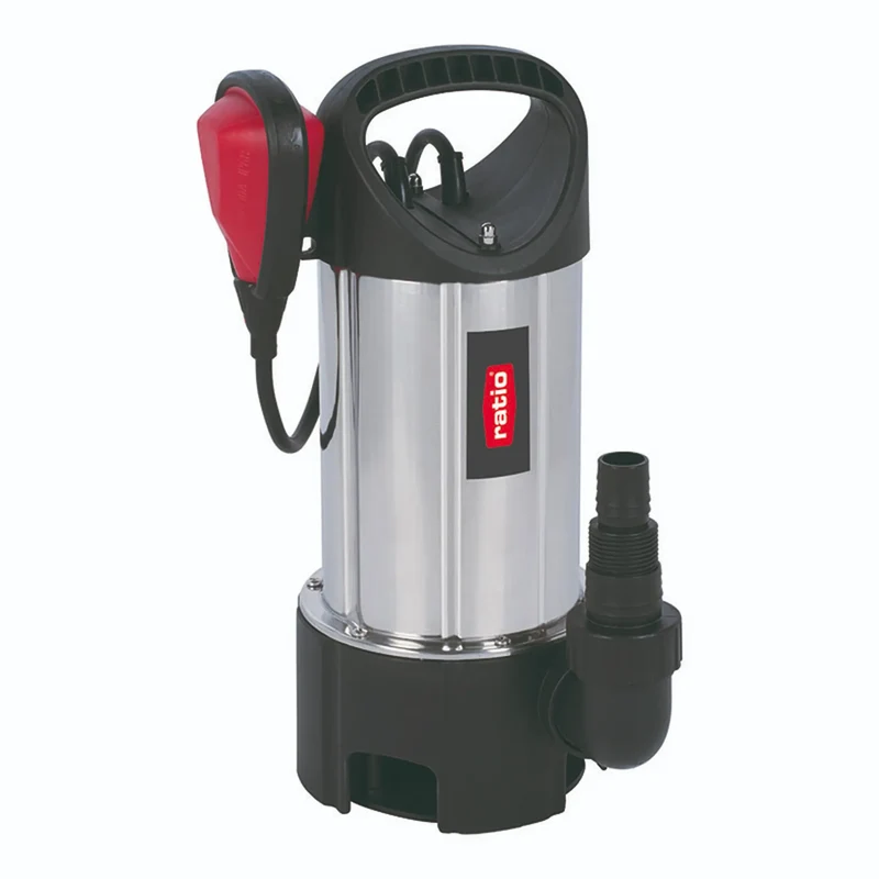 BOMBA SUMERGIBLE AGUAS SUCIAS RATIO R-BSS900
