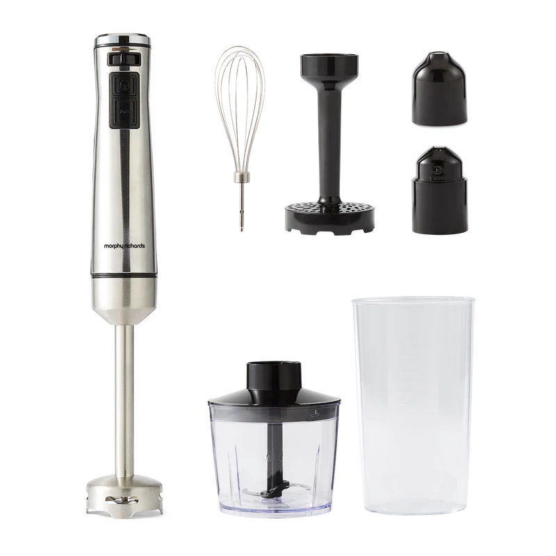 Hand Blender Set with Masher