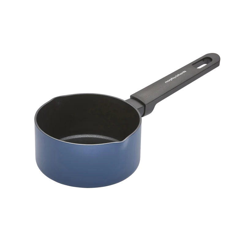 14cm Recycled Aluminium Milk Pan - Blue