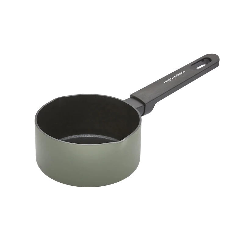 14cm Recycled Aluminium Milk Pan - Green