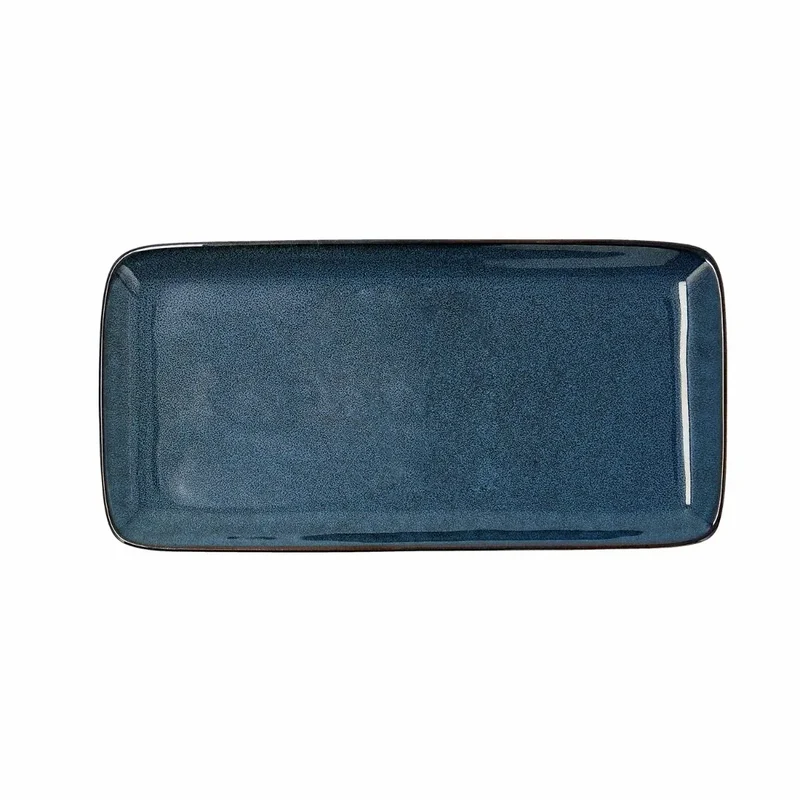 FUENTE RECT. 28X14CM BLUE IKONIC