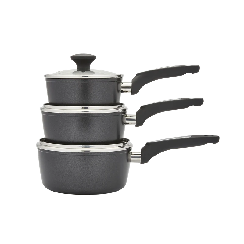 3 Piece Forged Aluminium Pan Set