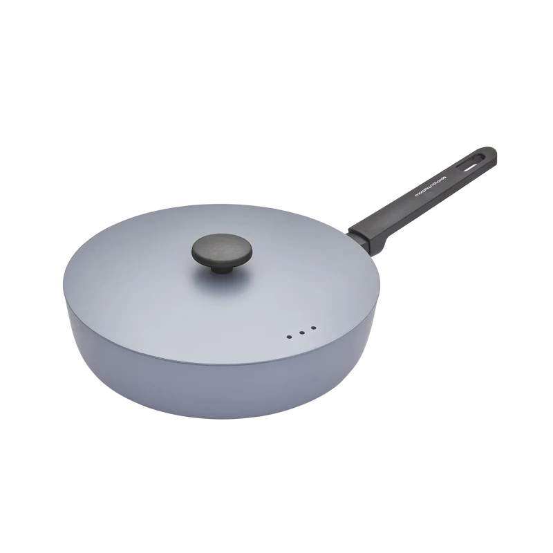 28cm Forged Aluminium Saute Pan - Grey